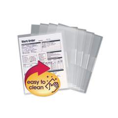 Smead Poly Translucent Project Jackets, Letter Size, Clear, 5/Pack (85751)