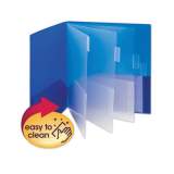 Smead Poly Ten-Pocket Subject Folder, 11 x 8.5, Assorted, 2/Pack (89204)