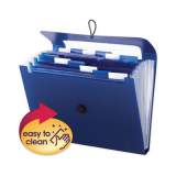 Smead Step Index Organizer, 12 Sections, 1/6-Cut Tab, Letter Size, Navy (70902)