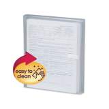 Smead Poly Side-Load Envelopes, Fold Flap Closure, 9.75 x 11.63, Clear, 5/Pack (89661)
