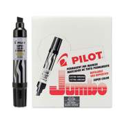 Pilot Super Color Refillable Permanent Marker, Extra-Broad Chisel Tip, Black (43100BLK)