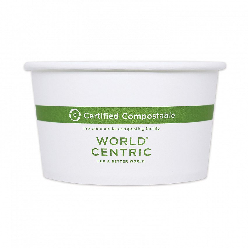 Paper Bowls, 16 oz, 4.4" Diameter x 3" h, White, 500/Carton (BOPA16)