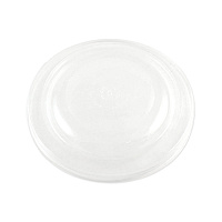 PLA Lids for Fiber Bowls, 7.5" Diameter x 1" h, Clear, Plastic, 300/Carton (BOLCS24)