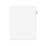 Avery-Style Preprinted Legal Side Tab Divider, Exhibit L, Letter, White, 25/Pack, (1382) (01382)