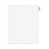 Avery-Style Preprinted Legal Side Tab Divider, Exhibit K, Letter, White, 25/Pack, (1381) (01381)