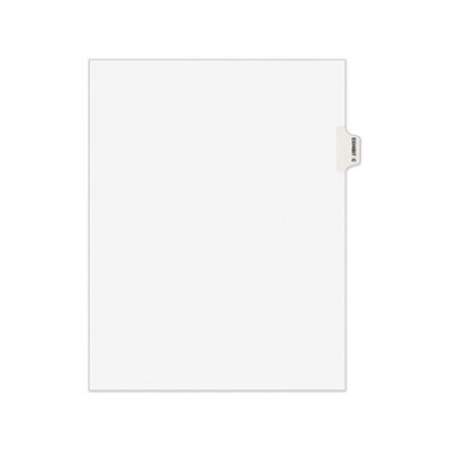 Avery-Style Preprinted Legal Side Tab Divider, Exhibit C, Letter, White, 25/Pack, (1373) (01373)