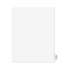 Avery-Style Preprinted Legal Side Tab Divider, Exhibit J, Letter, White, 25/Pack, (1380) (01380)