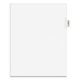 Avery-Style Preprinted Legal Side Tab Divider, Exhibit M, Letter, White, 25/Pack, (1383) (01383)