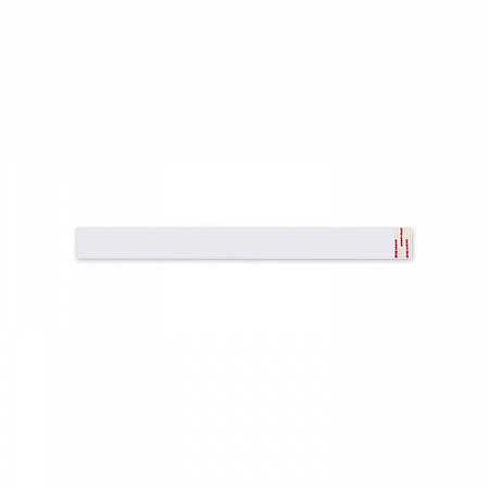 Peel and Seal Tamper Evident Food Container Bands, 1.5 x 24, White, Paper, 2,500/Carton (883173)