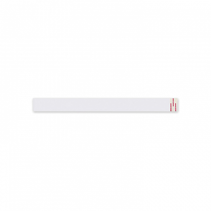 Peel and Seal Tamper Evident Food Container Bands, 1.5 x 24, White, Paper, 2,500/Carton (883173)