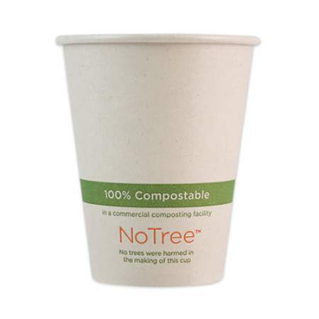 World Centric NoTree Paper Hot Cups, 8 oz, Natural, 1,000/Carton (CUSU8)
