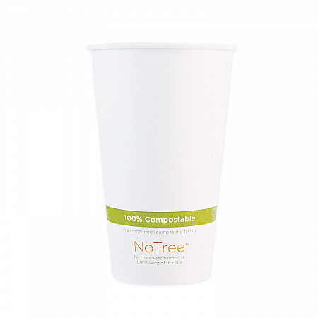 NoTree Paper Hot Cups, 20 oz, Natural, 1,000/Carton (CUSU20)