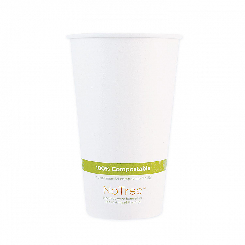 NoTree Paper Hot Cups, 20 oz, Natural, 1,000/Carton (CUSU20)