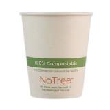 World Centric NoTree Paper Hot Cups, 6 oz, Natural, 1,000/Carton (CUSU6)