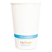 NoTree Paper Cold Cups, 16 oz, Natural, 1,000/Carton (CUSU16C)