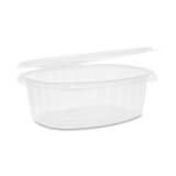 Pactiv Evergreen EarthChoice PET Hinged Lid Deli Container, 48 oz, 8.88 x 7.25 x 2.94, Clear, 190/Carton (YCA910480000)