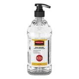 Rubbermaid Commercial Table Top Gel Hand Sanitizer, 64 oz Pump Bottle, Unscented (2133501)