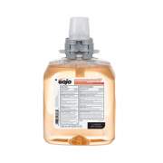 GOJO Luxury Foam Antibacterial Handwash, Fresh Fruit, 1,250 mL Refill, 4/Carton (516204CT)
