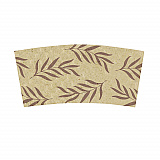 Hot Cup Sleeves, Fits 10, 12, 16, 20 oz Cups, Natural, 1,000/Carton (SLPALG)