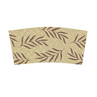 Hot Cup Sleeves, Fits 10, 12, 16, 20 oz Cups, Natural, 1,000/Carton (SLPALG)