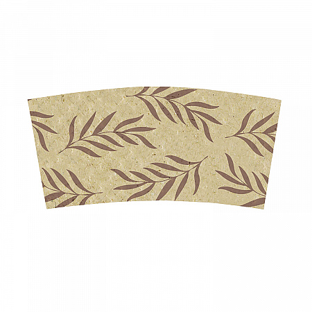 Hot Cup Sleeves, Fits 10, 12, 16, 20 oz Cups, Natural, 1,000/Carton (SLPALG)