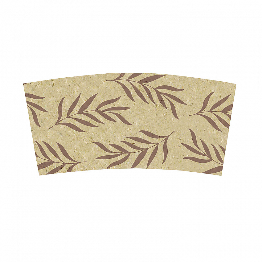 Hot Cup Sleeves, Fits 10, 12, 16, 20 oz Cups, Natural, 1,000/Carton (SLPALG)