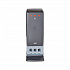 SmartStock Tri-Tower Dispenser, Holds Forks/Knives/Spoons, 13.16 x 16.07 x 31.03, Black/Gray (DUSSTDSP3)