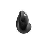 Kensington Pro Fit Ergo Vertical Wireless Mouse, 2.4 GHz Frequency/65.62 ft Wireless Range, Right Hand Use, Black (75501)