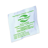 Wet-Nap Premoistened Towelettes, 1-Ply, 5 x 7.75, Unscented, White, 100/Pack, 10 Packs/Carton (D11055)