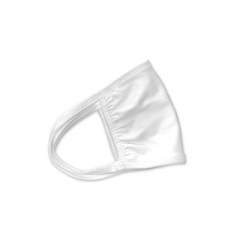 GN1 Cotton Face Mask with Antimicrobial Finish, White, 10/Pack (24444923PK)