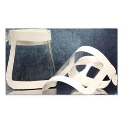 SCT Face Shield, 20.5 to 26.13 x 10.69, One Size Fits All, White/Clear, 225/Carton (51SHLD100)