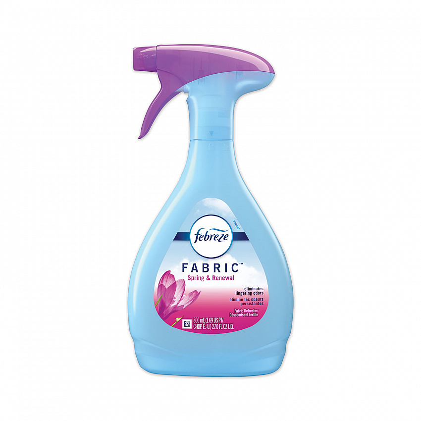 FABRIC Refresher/Odor Eliminator, Spring and Renewal, 27 oz Spray Bottle (97589EA)