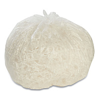 8105015170803, SKILCRAFT High Density Can Liners, 4 gal, 12 mic, 17" x 18", Natural, Flat Pack, 17/Box (5170803)