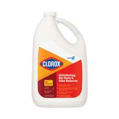 Clorox Disinfecting Bio Stain and Odor Remover, Fragranced, 128 oz Refill Bottle (31910EA)
