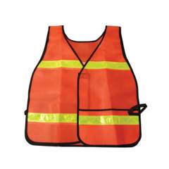 AbilityOne 8415013940216, SKILCRAFT Safety Reflective Vest, Orange/Yellow, One Size