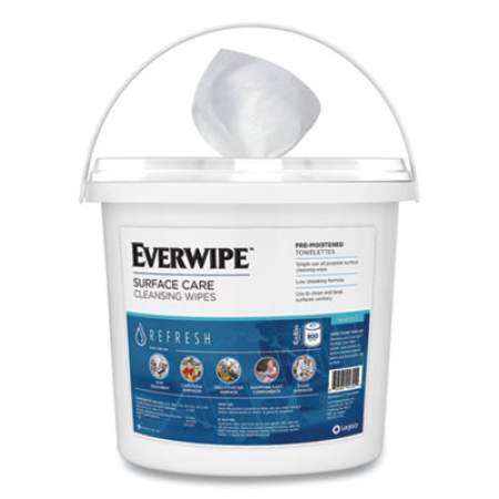 Legacy Everwipe Chem-Ready Dispenser Bucket, 12.63 x 12.63 x 11.5, White, 2/Carton (10BKT2)