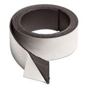 U Brands Magnetic Adhesive Tape Roll, 1" x 4 ft, Black, 1 Roll (FM2020)