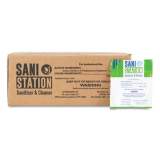 San Jamar Sani Station Sanitizer and Cleaner, 0.5 oz Packets, 100/Pack (SANIS05100)