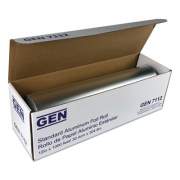 GEN Standard Aluminum Foil Roll, 12" x 1,000 ft, 6/Carton (7112CT)