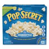 Pop Secret Microwave Popcorn, Homestyle, 1.2 oz Bags, 12/Box (28781)