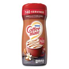 Coffee mate Non-Dairy Powdered Creamer, Vanilla Caramel, 15 oz Canister (49410)