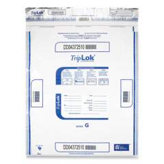 TripLOK Deposit Bag, Plastic, 19 x 23, Clear, 250/Carton (585056)