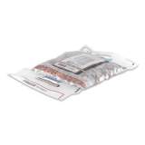 CoinLOK Coin Bag, Plastic, 14.5 x 25, Clear, 50/Pack (585097)