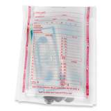 PermaLOK Deposit Bag, Plastic, 5.75 x 8.75 x 3, Clear, 1,000/Carton (585013)