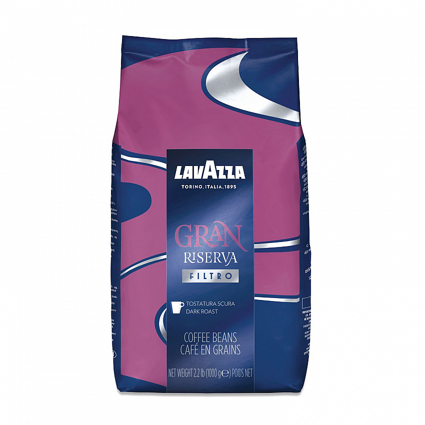 Gran Riserva Whole Bean Coffee, Dark and Bold, 2.2 lb Bag (3454)