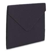 Smead Soft Touch Cloth Expanding Files, 2" Expansion, 1 Section, Letter Size, Dark Blue (70922)