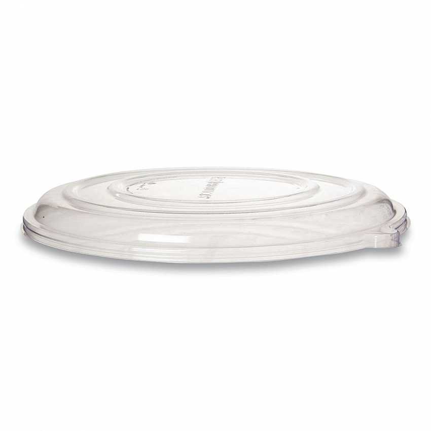 100% Recycled Content Pizza Tray Lids, 14 x 14 x 0.2, Clear, Plastic, 50/Carton (EPSCPTR14LID)