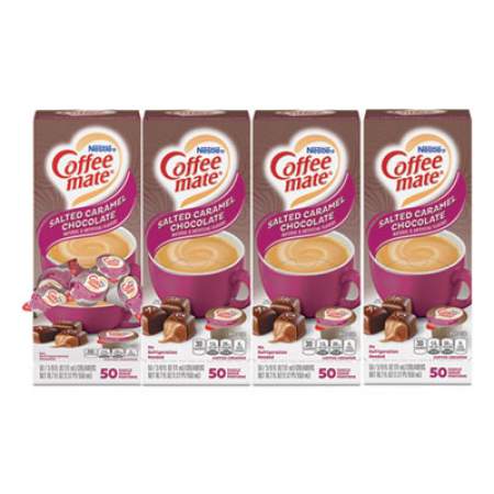 Coffee mate Liquid Coffee Creamer, Italian Sweet Creme, 0.38 oz Mini Cups, 50/Box, 4 Boxes/Carton, 200 Total/Carton (84652CT)