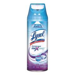 LYSOL Max Cover Disinfectant Mist, Lavender Field, 12.5 oz Aerosol Spray, 6/Carton (95589CT)