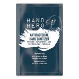 HAND HERO Antibacterial Sachet Gel Hand Sanitizer, 0.07 oz, Unscented, 50/Box, 48 Boxes/Carton (H17011CT)